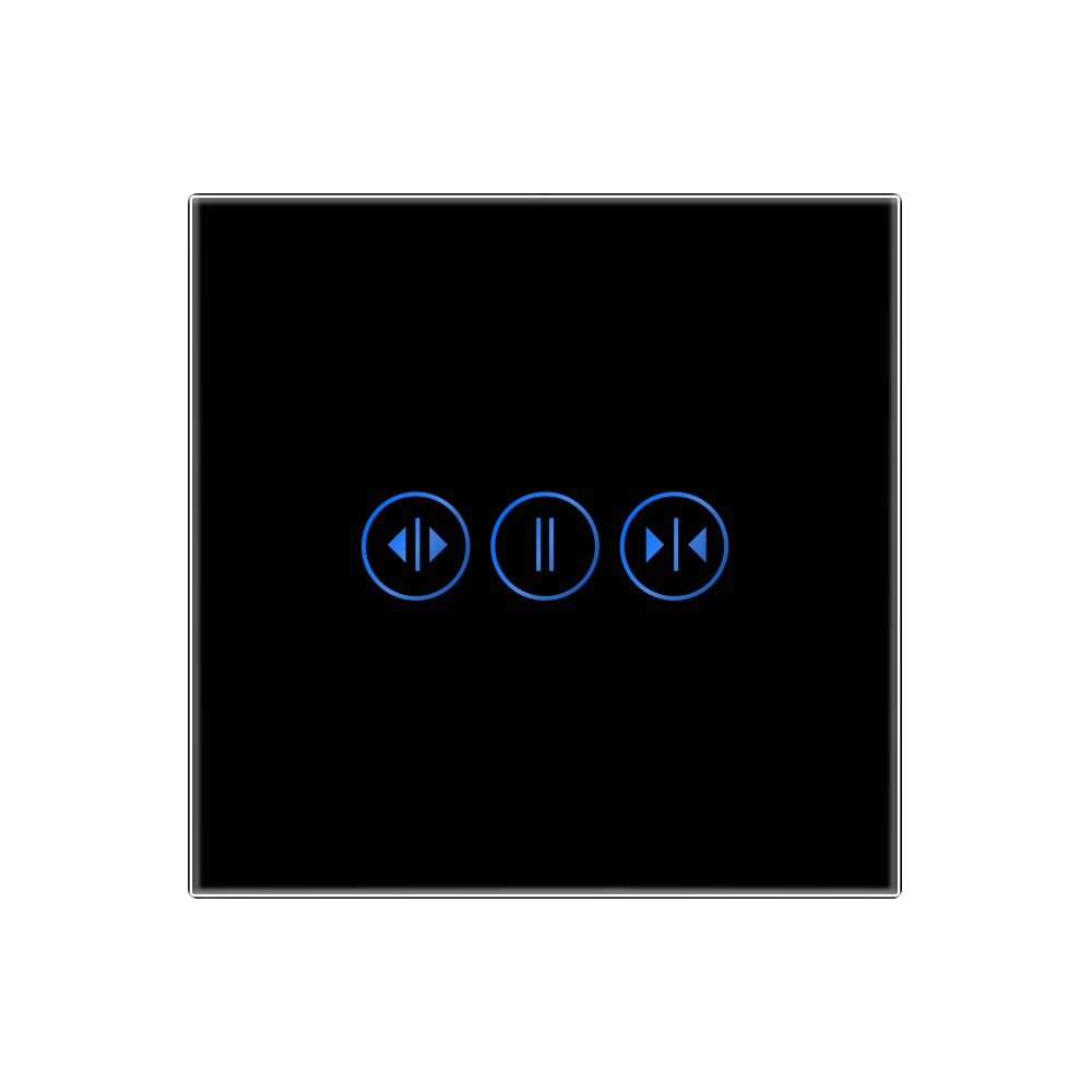 Intrerupator Wi-Fi Draperie cu Touch din Sticla LUXION SmartElectro IntelligentHouse