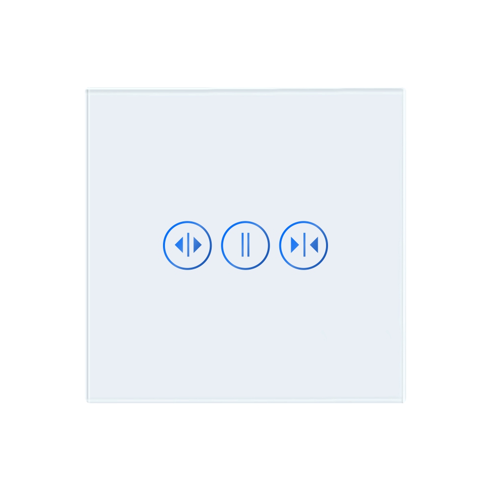 Intrerupator Wi-Fi Draperie cu Touch din Sticla LUXION SmartElectro IntelligentHouse