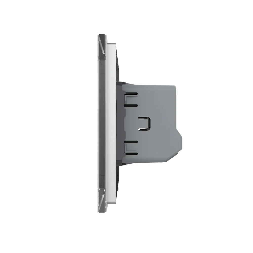 Intrerupator Simplu cu Touch LIVOLO din Sticla - Protocol ZigBee EC SmartElectro IntelligentHouse