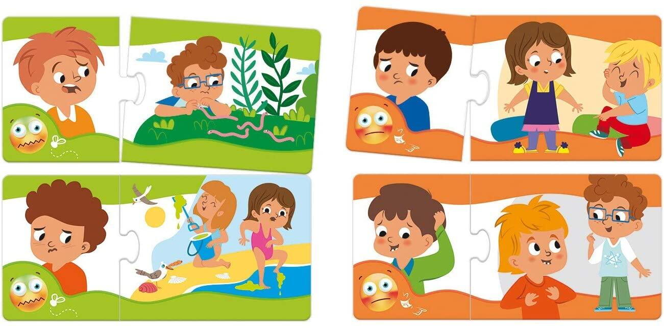 Puzzle duo - Emotii (lb.romana) PlayLearn Toys