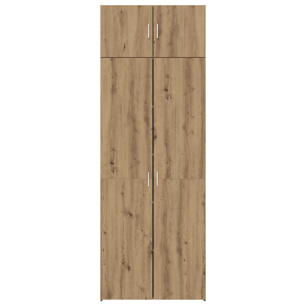 Dulap de depozitare cu raft Altele stejar artizanal 80 x 42.5 x 225 cm GartenMobel Dekor