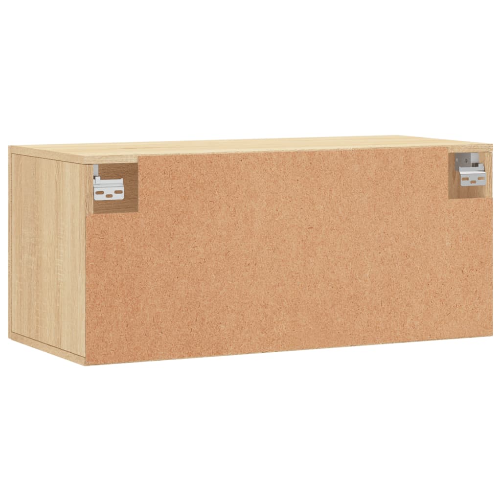 Dulap de perete, stejar sonoma, 80x36,5x35 cm, lemn compozit GartenMobel Dekor