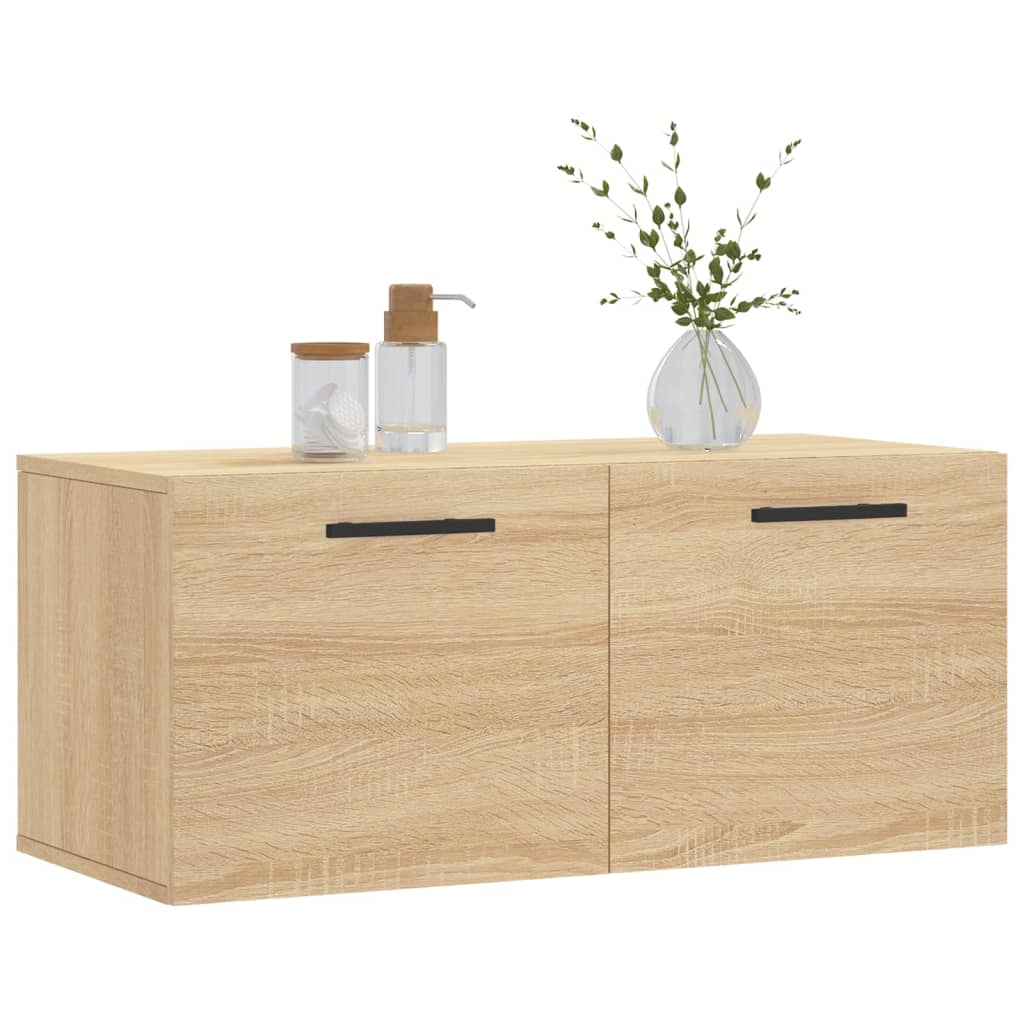 Dulap de perete, stejar sonoma, 80x36,5x35 cm, lemn compozit GartenMobel Dekor