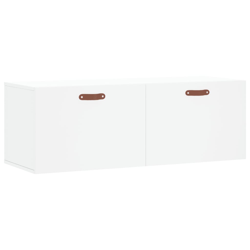 Dulap de perete, alb, 100x36,5x35 cm, lemn compozit GartenMobel Dekor
