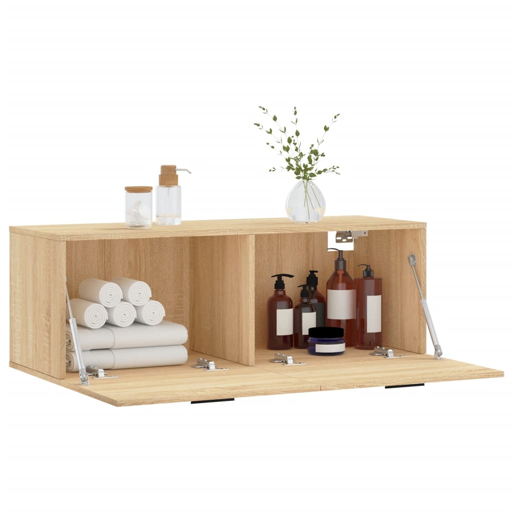Dulap de perete, stejar sonoma, 100x36,5x35 cm, lemn prelucrat GartenMobel Dekor