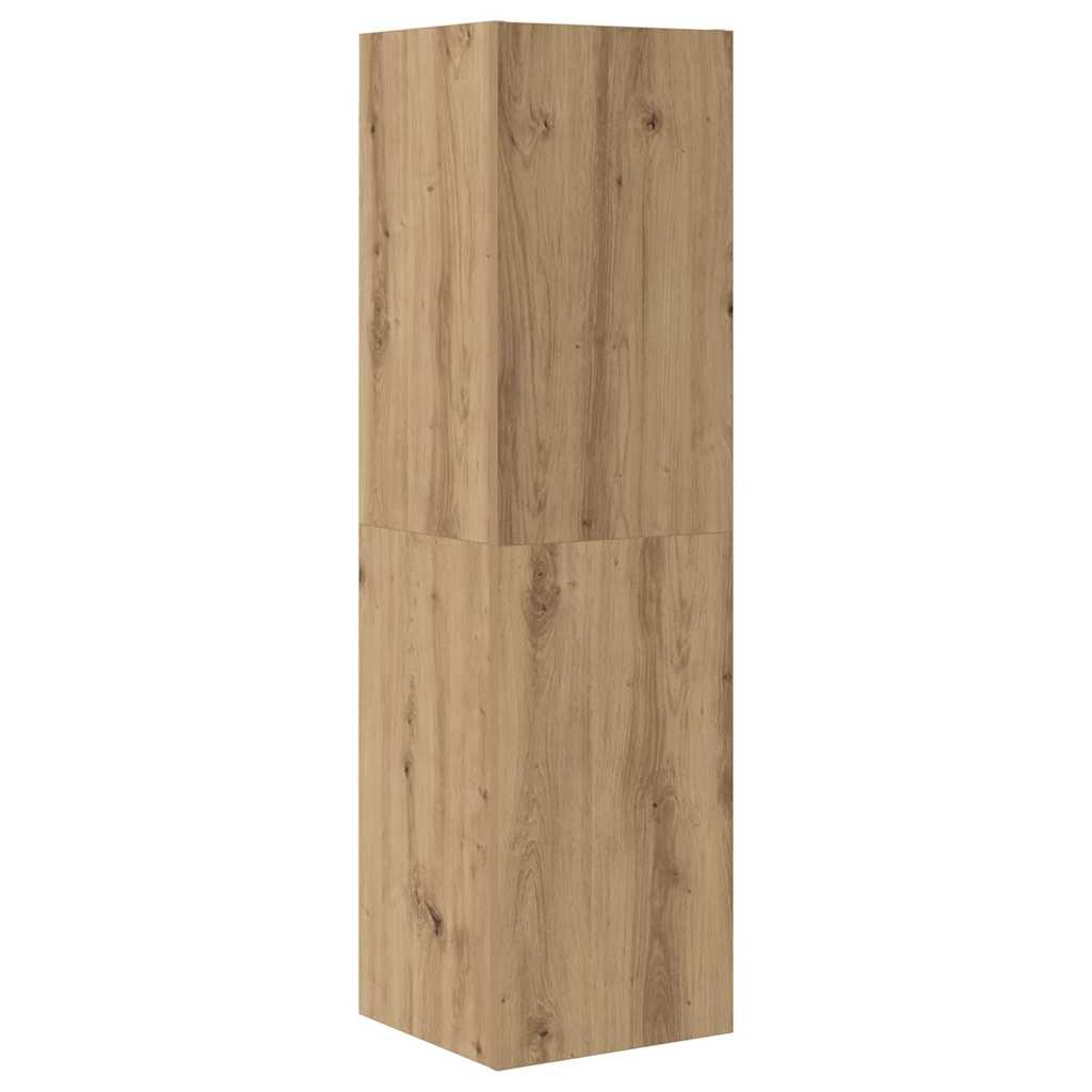 Set comodă TV 4 pcs stejar artizanal 30.5 x 30 x 110 cm GartenMobel Dekor
