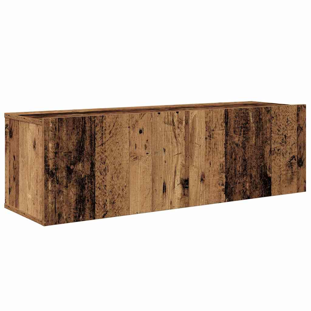 Set comodă TV 5 pcs Lemn vechi Mediu 100 cm x 30 cm x 30 cm GartenMobel Dekor