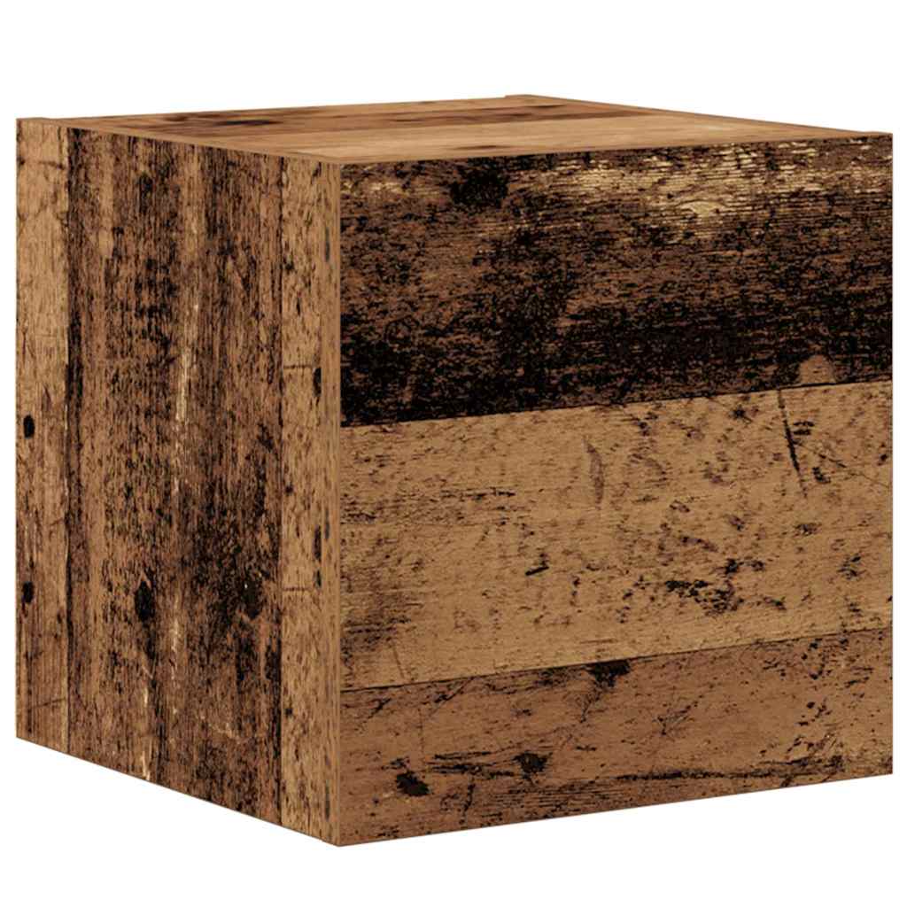 Set comodă TV 6 pcs Lemn vechi Mediu 30.5 x 30 x 30 cm GartenMobel Dekor
