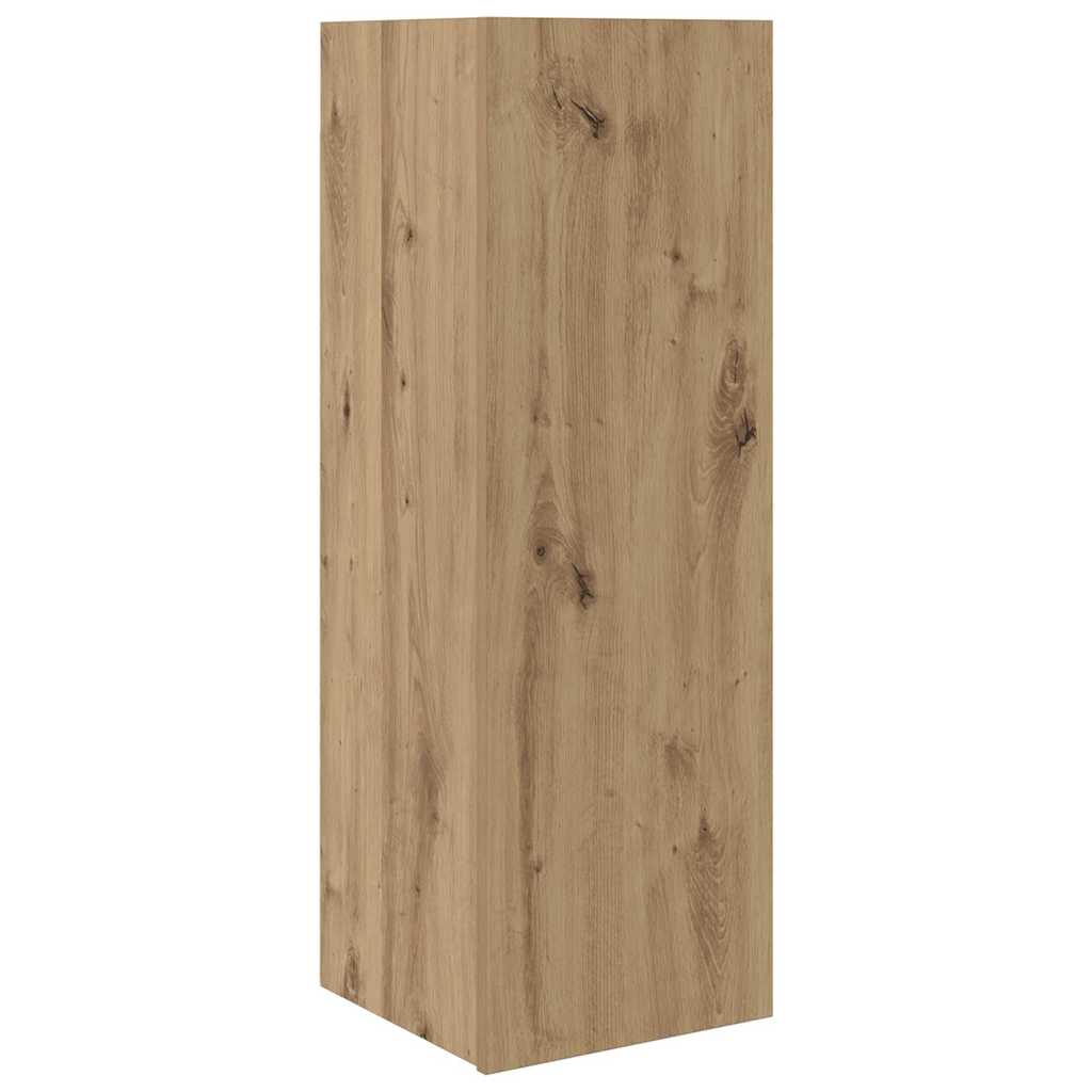 Set comodă TV cu raft 3 pcs stejar artizanal 150.5 x 30 x 90 cm GartenMobel Dekor