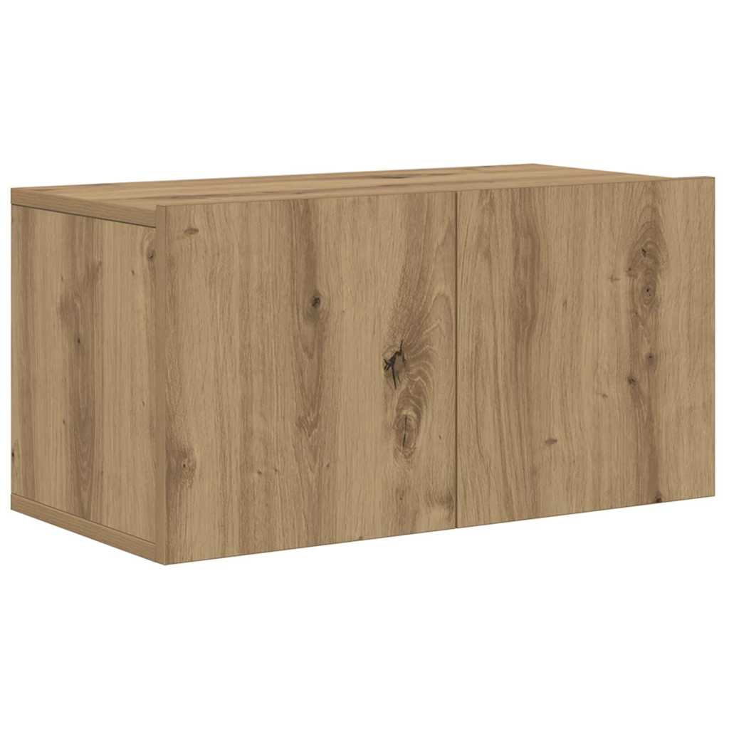 Set comodă TV cu raft Altele 8 pcs stejar artizanal 30.5 x 30 x 90 cm GartenMobel Dekor