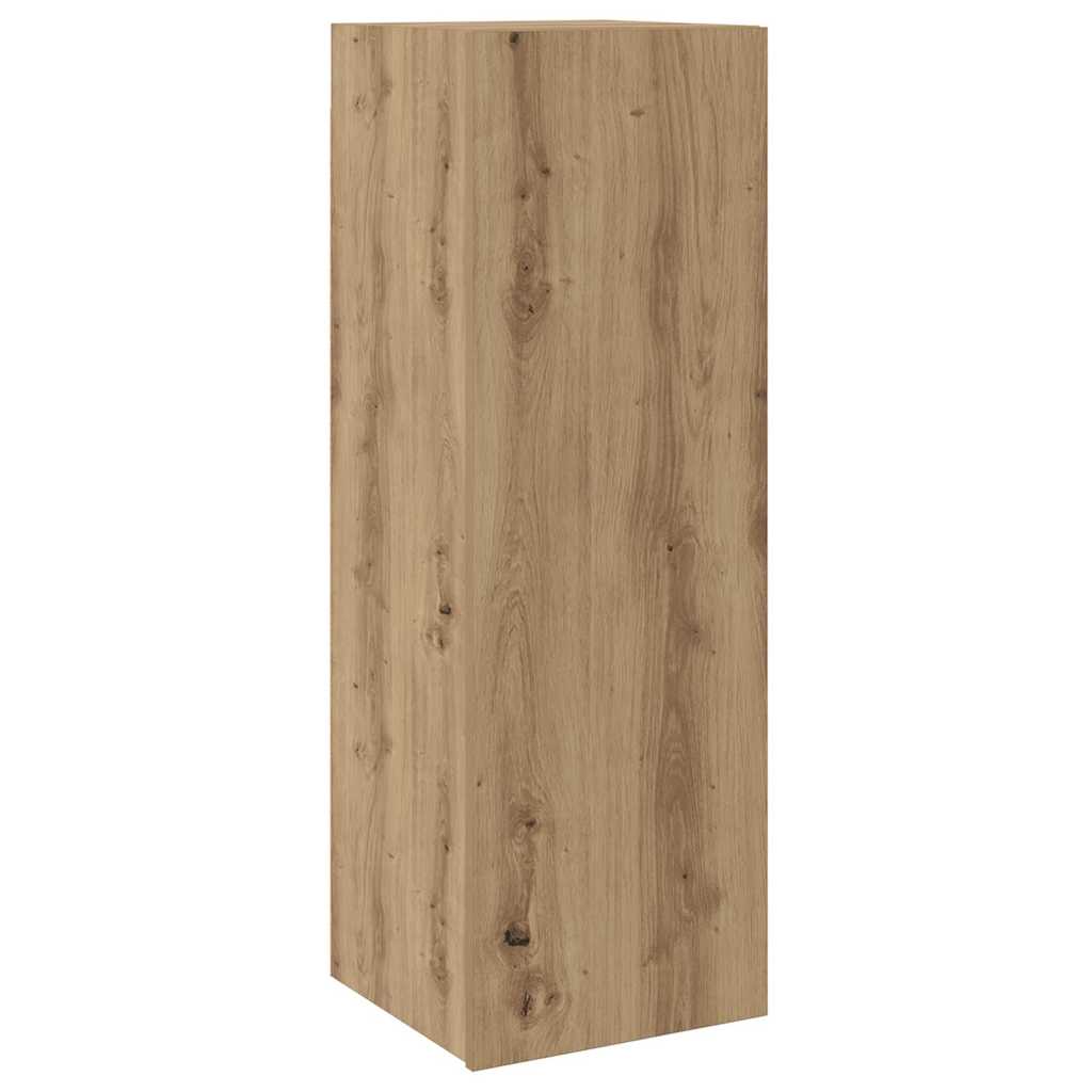 Set comodă TV cu raft Altele 8 pcs stejar artizanal 30.5 x 30 x 90 cm GartenMobel Dekor