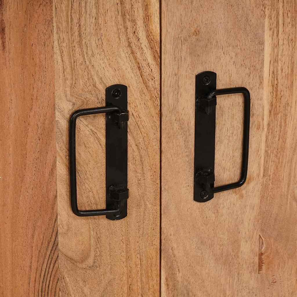 Dulap de noapte Maro 38 x 33 x 58 cm lemn masiv de acacia GartenMobel Dekor