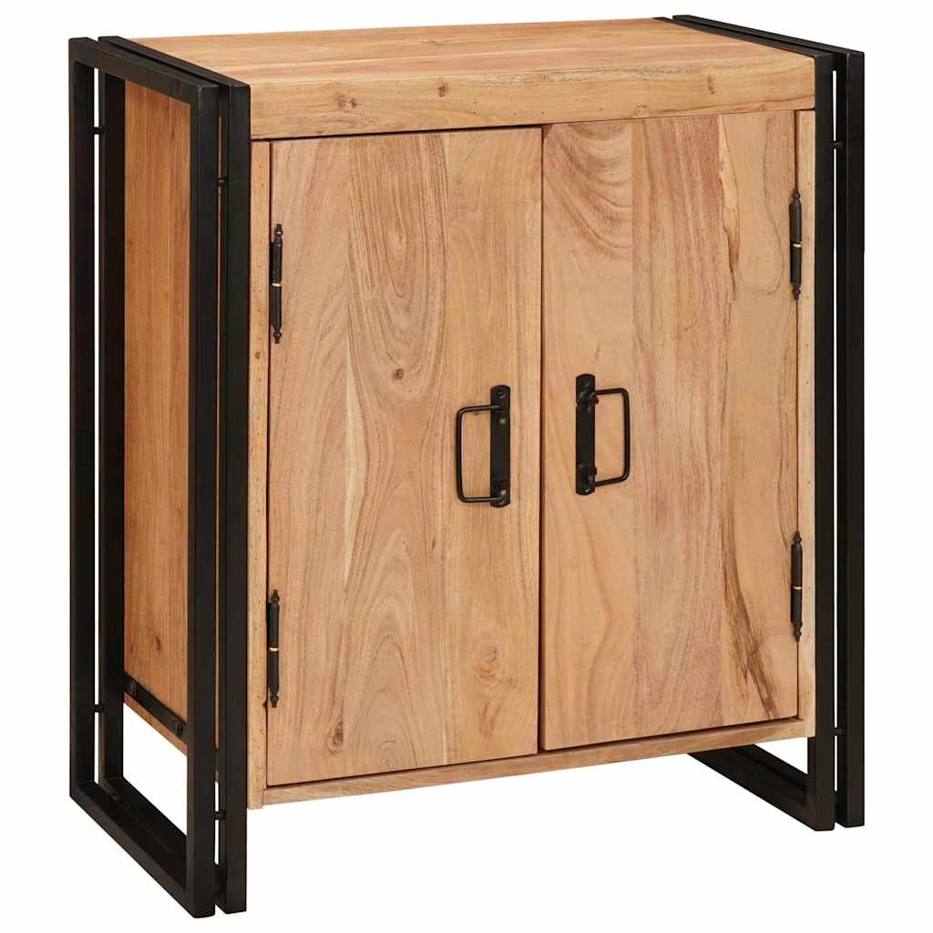 Dulap de noapte Maro 38 x 33 x 58 cm lemn masiv de acacia GartenMobel Dekor