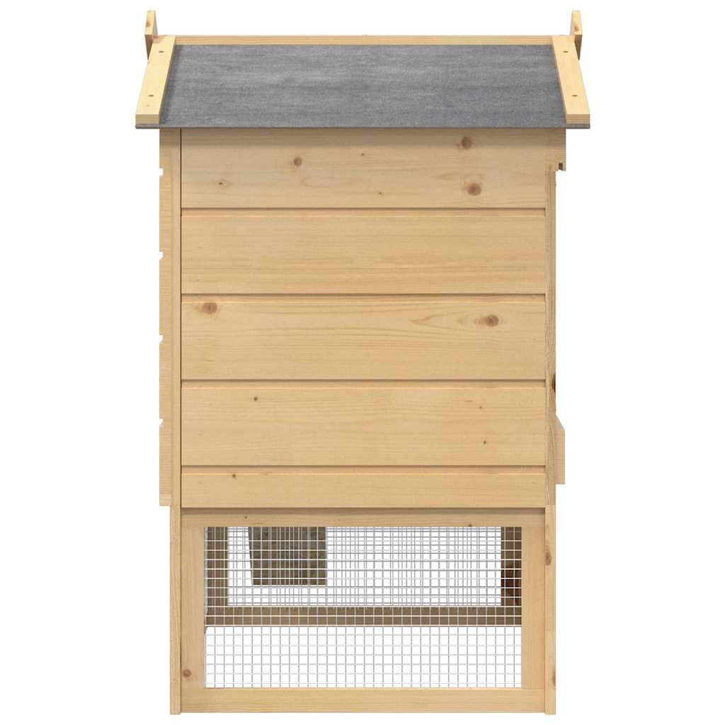 Coadă de găini Maro 75 x 59 x 60 cm Lemn masiv de pin GartenMobel Dekor