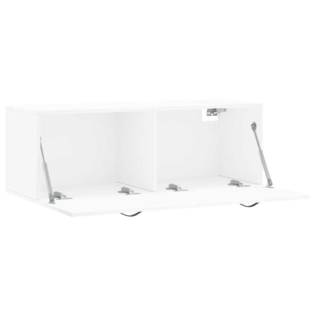 Dulap de perete, alb, 100x36,5x35 cm, lemn compozit GartenMobel Dekor