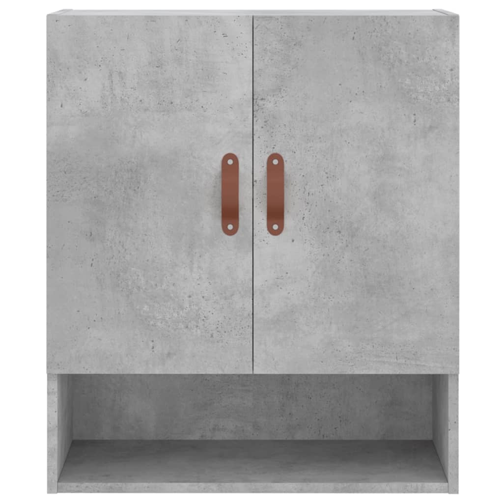 Dulap de perete, gri beton, 60x31x70 cm, lemn compozit GartenMobel Dekor