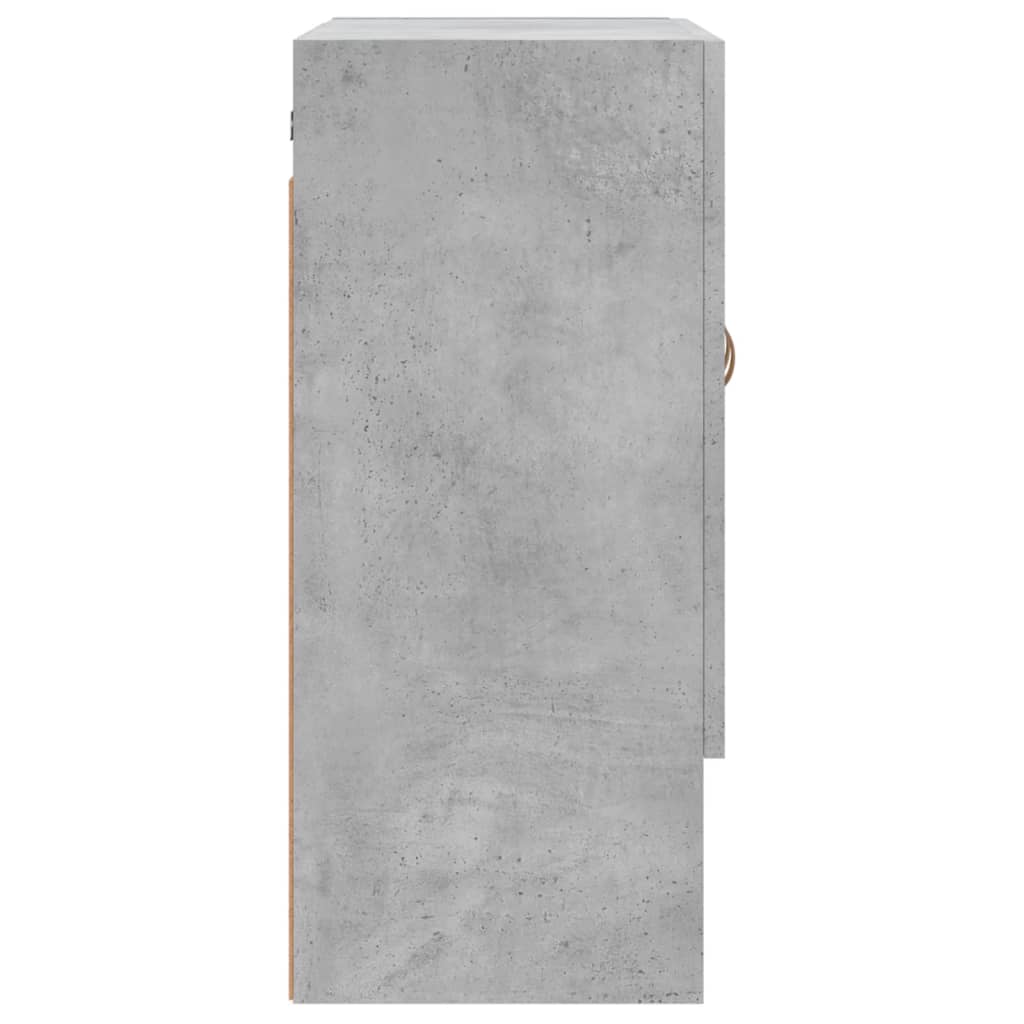 Dulap de perete, gri beton, 60x31x70 cm, lemn compozit GartenMobel Dekor