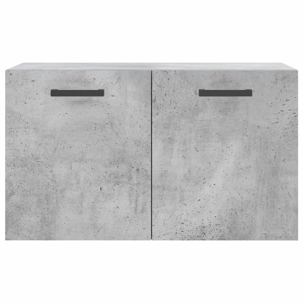 Dulap de perete, gri beton, 60x36,5x35 cm, lemn prelucrat GartenMobel Dekor