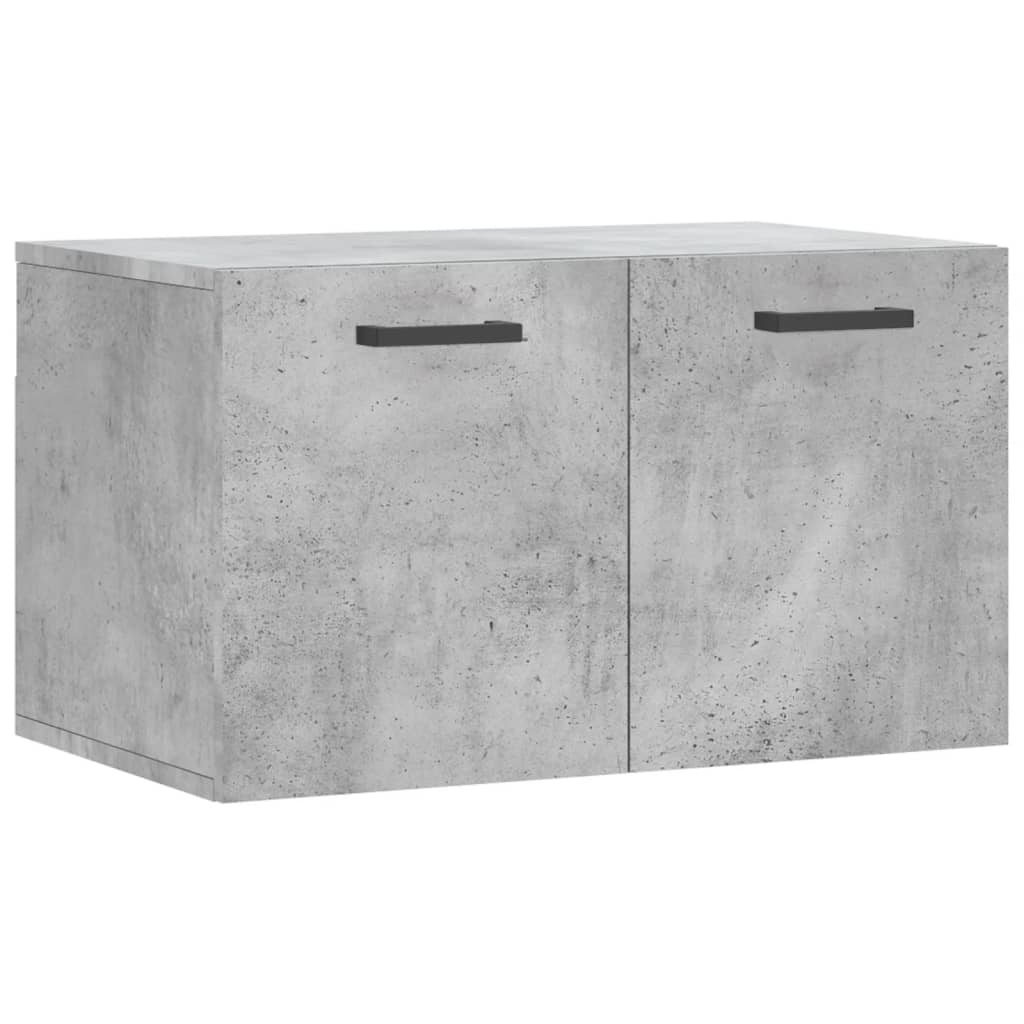 Dulap de perete, gri beton, 60x36,5x35 cm, lemn prelucrat GartenMobel Dekor