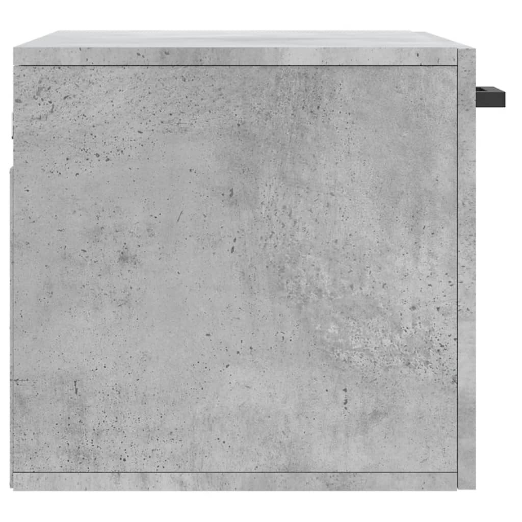 Dulap de perete, gri beton, 60x36,5x35 cm, lemn prelucrat GartenMobel Dekor