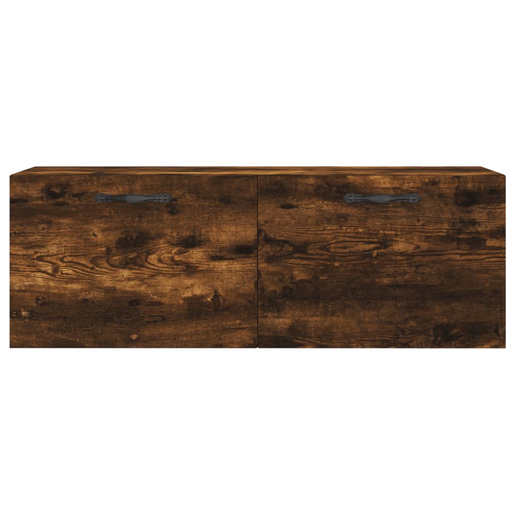Dulap de perete, stejar fumuriu, 100x36,5x35 cm, lemn prelucrat GartenMobel Dekor