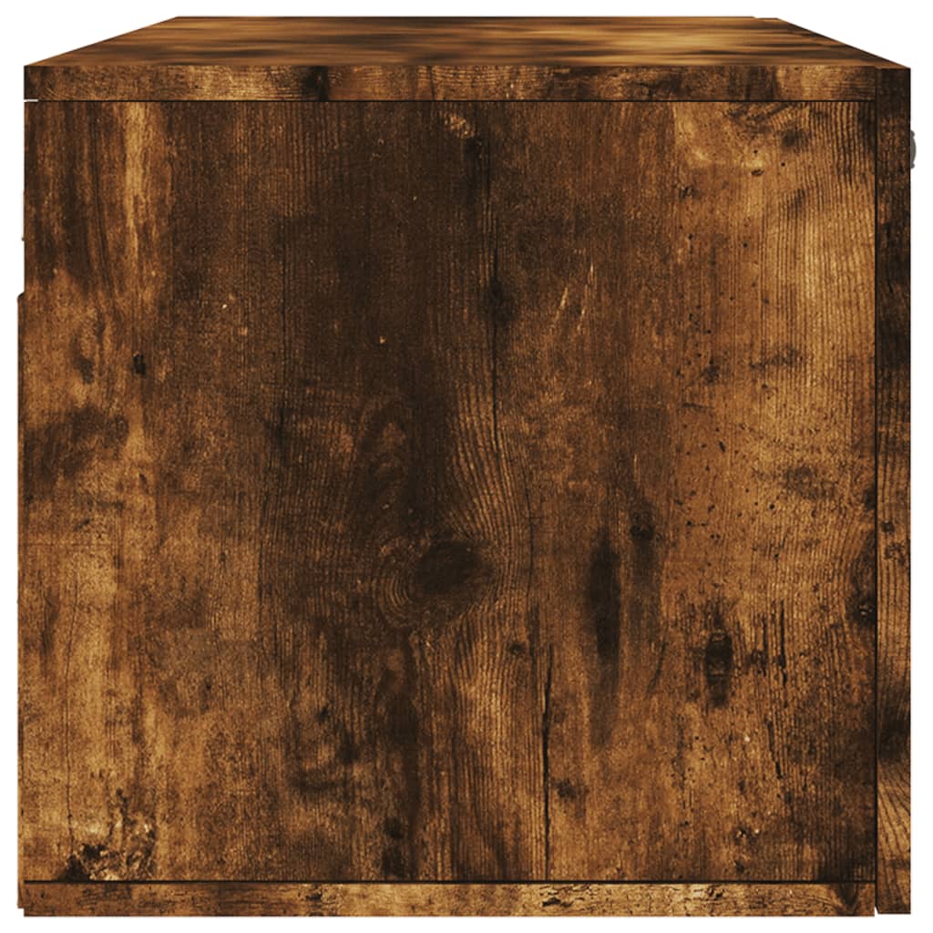 Dulap de perete, stejar fumuriu, 100x36,5x35 cm, lemn prelucrat GartenMobel Dekor