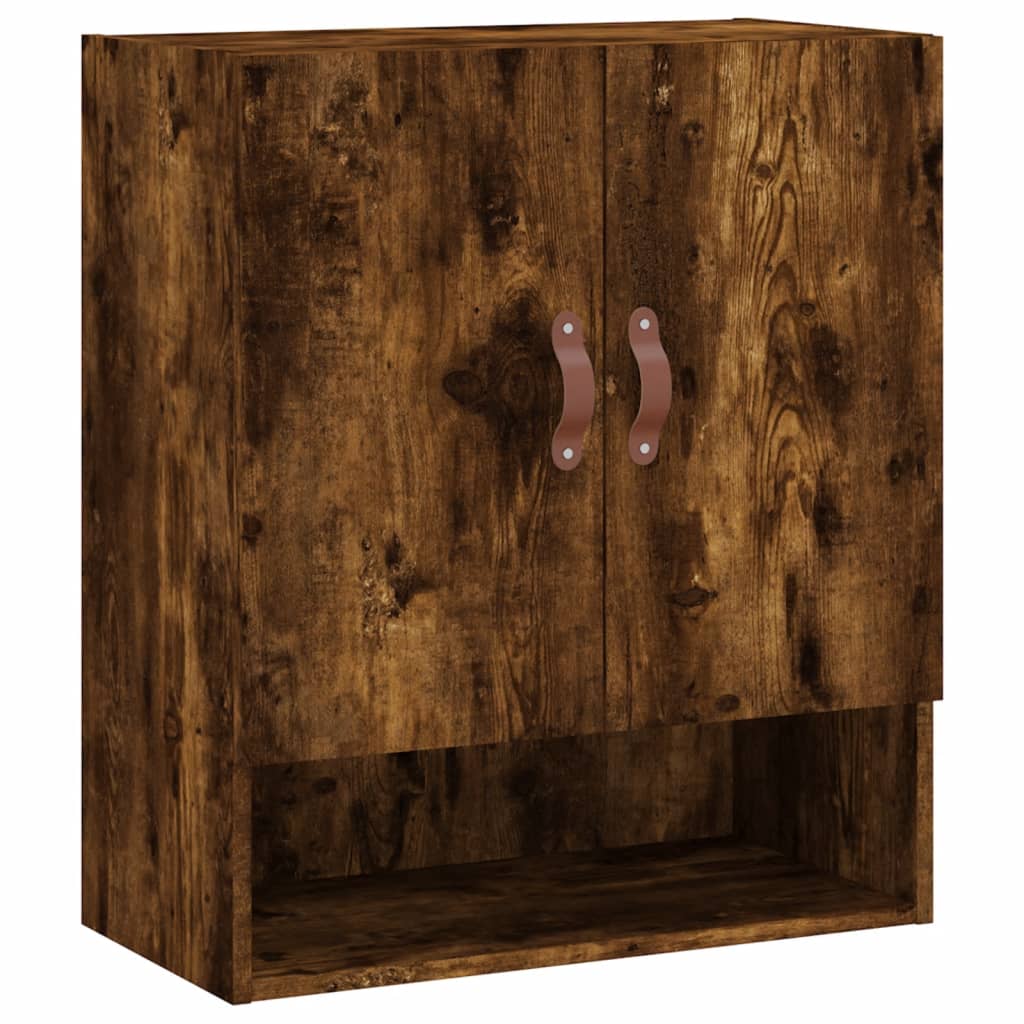 Dulap de perete, stejar fumuriu, 60x31x70 cm, lemn compozit GartenMobel Dekor