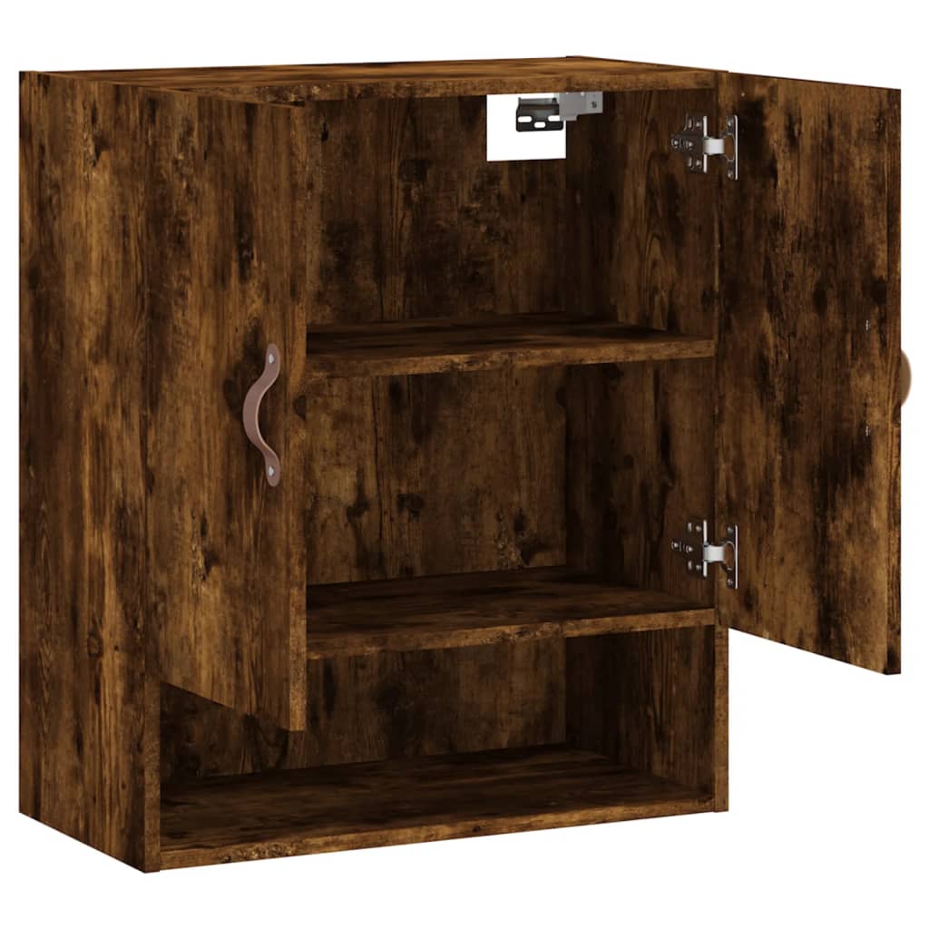 Dulap de perete, stejar fumuriu, 60x31x70 cm, lemn compozit GartenMobel Dekor