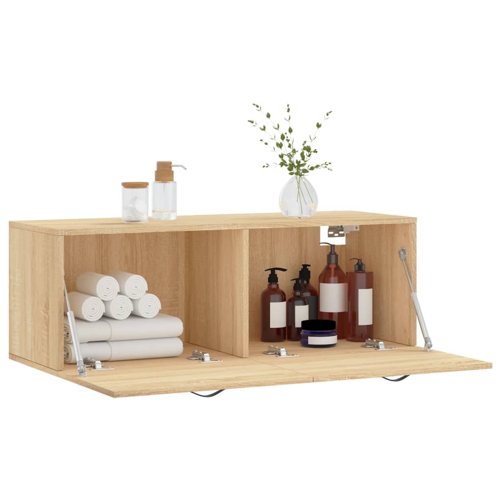 Dulap de perete, stejar sonoma, 100x36,5x35 cm, lemn prelucrat GartenMobel Dekor