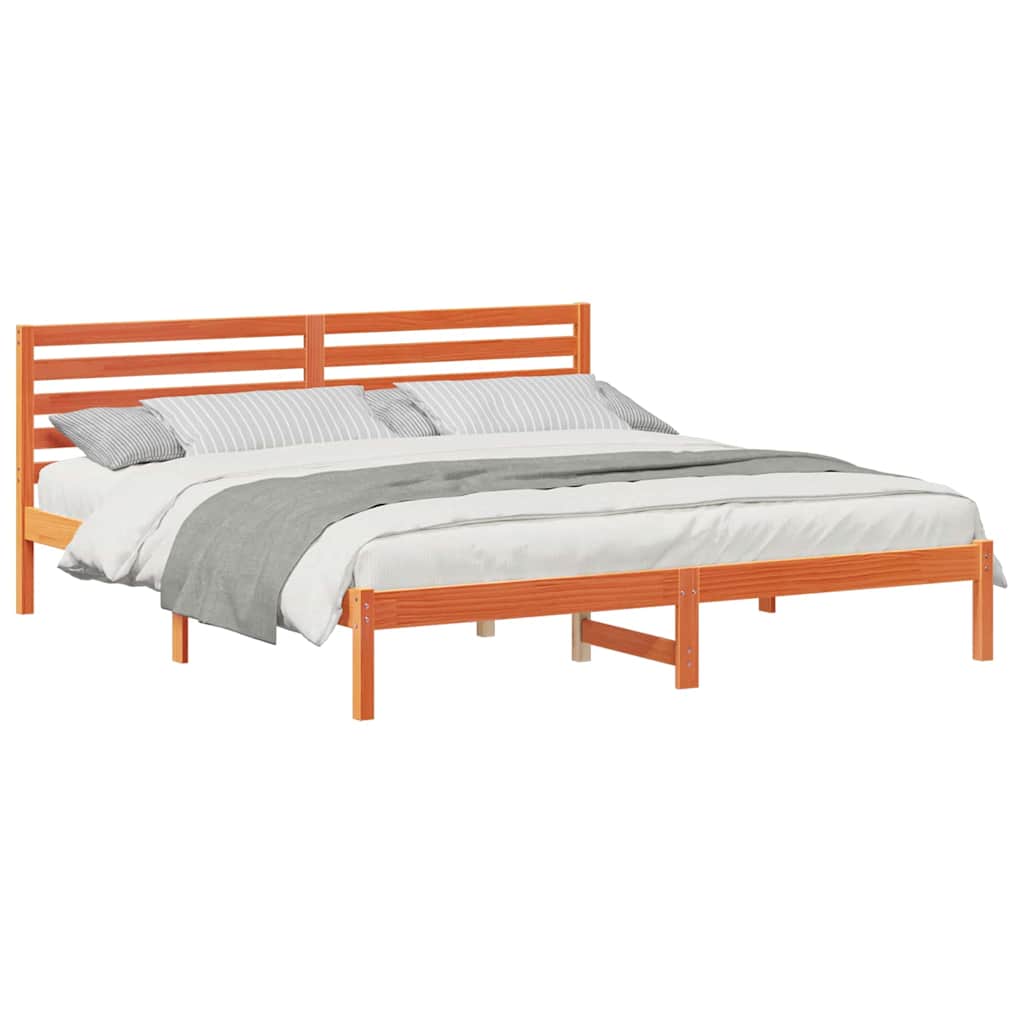 Cadru de pat Maro ceruit 180 x 200 cm Lemn de brad solid GartenMobel Dekor