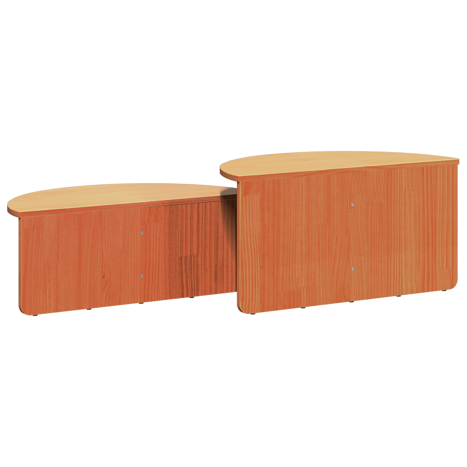 Masă de cafea 2 pcs Maro ceruit 79 x 39.5 x 40 cm GartenMobel Dekor