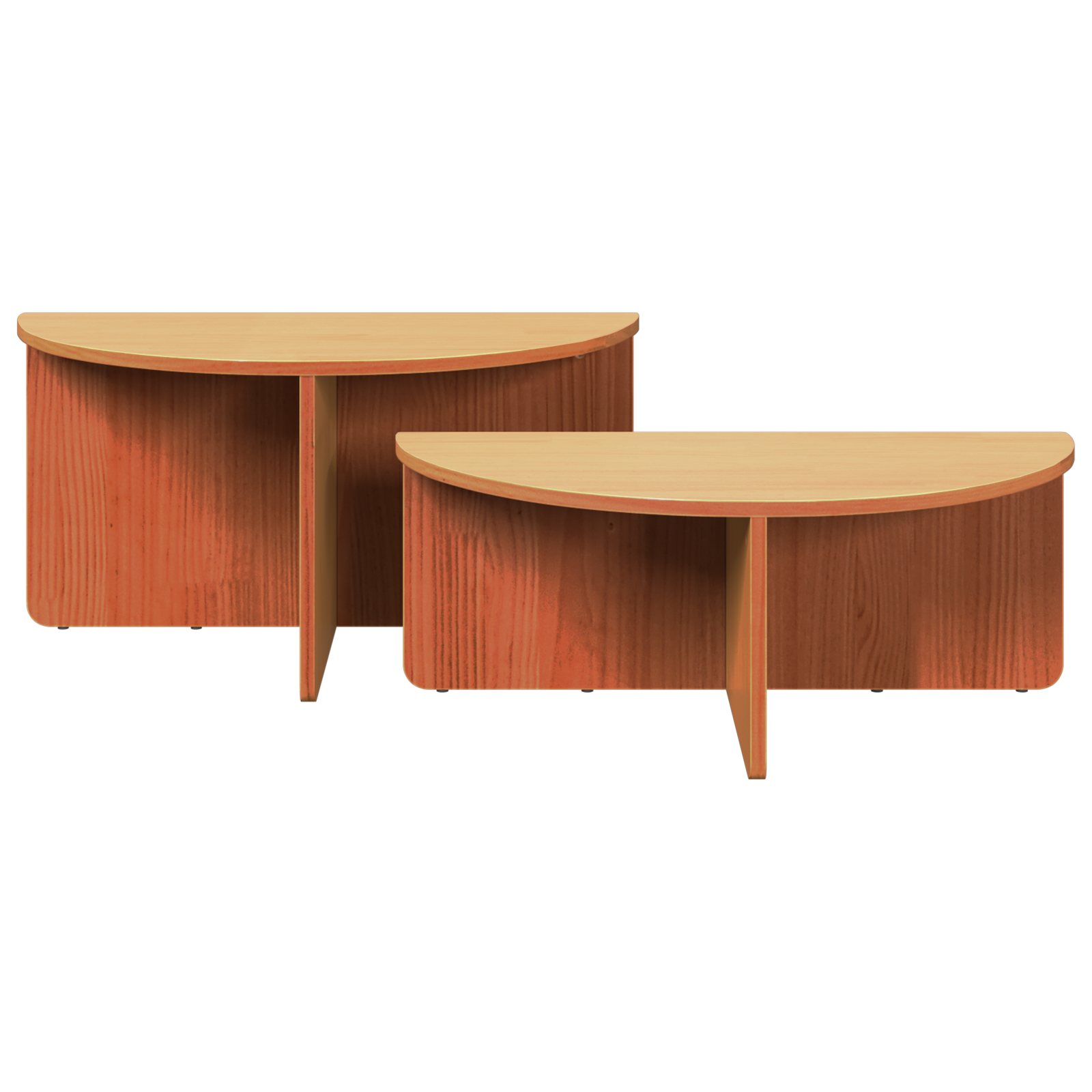 Masă de cafea 2 pcs Maro ceruit 79 x 39.5 x 40 cm GartenMobel Dekor