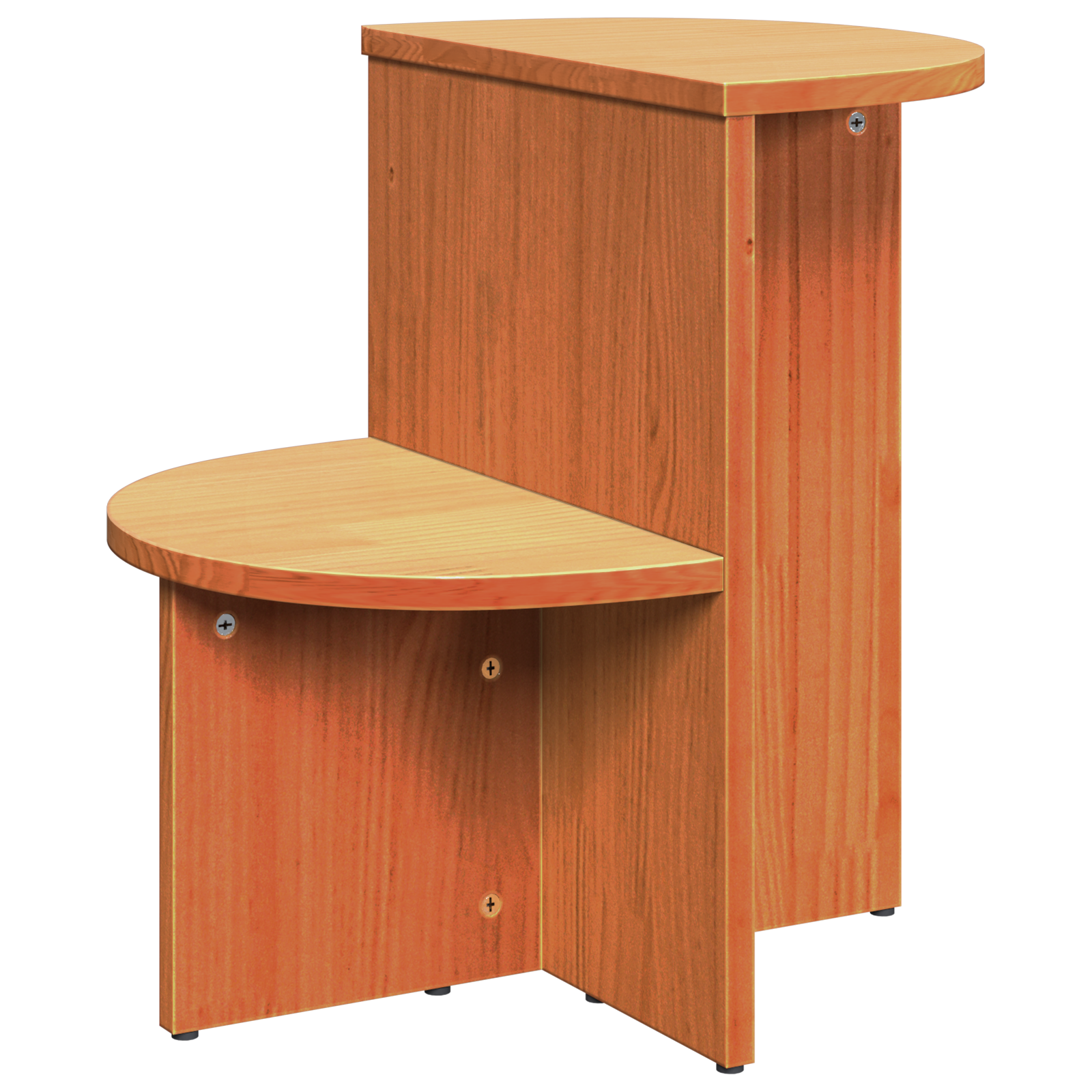 Masă laterală Maro ceruit 50 x 40 x 50 cm Lemn de brad solid GartenMobel Dekor