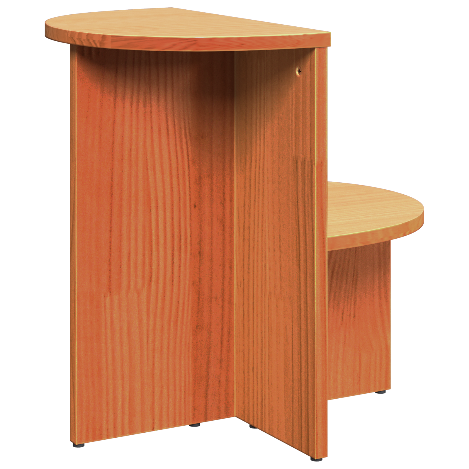 Masă laterală Maro ceruit 50 x 40 x 50 cm Lemn de brad solid GartenMobel Dekor