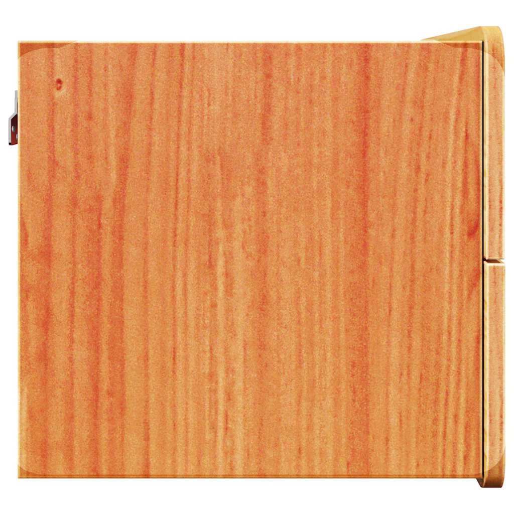 Noptieră cu sertar 2 pcs Maro 39 x 34 x 33 cm Lemn masiv de pin GartenMobel Dekor