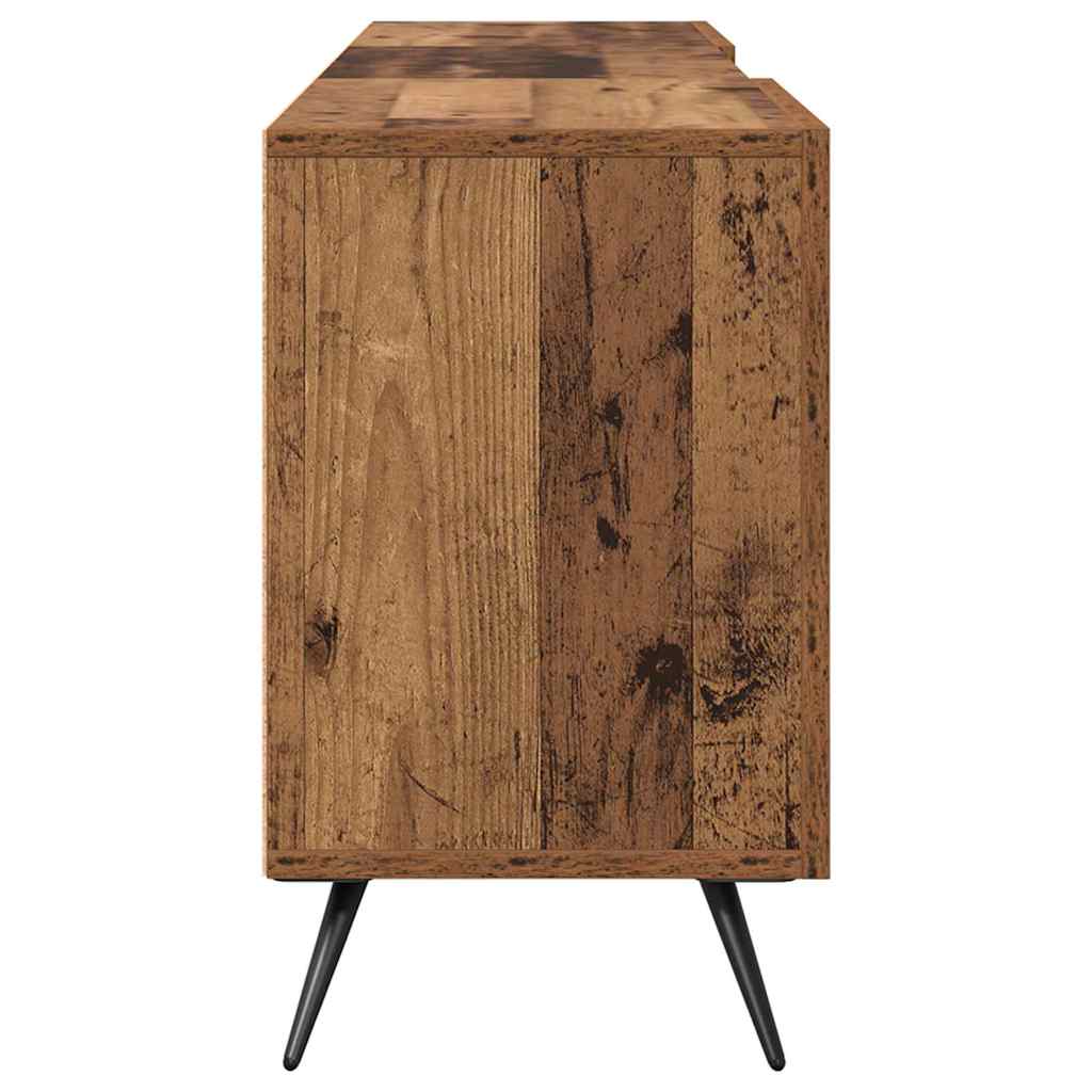 Cabinet TV cu raft Lemn vechi 150 x 30 x 50 cm Lemn compozit GartenMobel Dekor