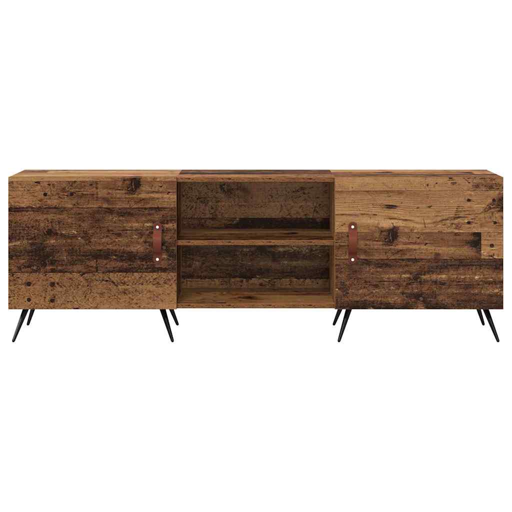 Cabinet TV cu raft Lemn vechi 150 x 30 x 50 cm Lemn compozit GartenMobel Dekor