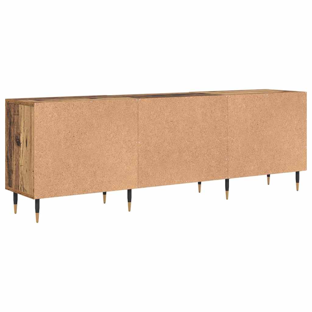 Cabinet TV cu raft Lemn vechi 150 x 30 x 50 cm Lemn compozit GartenMobel Dekor