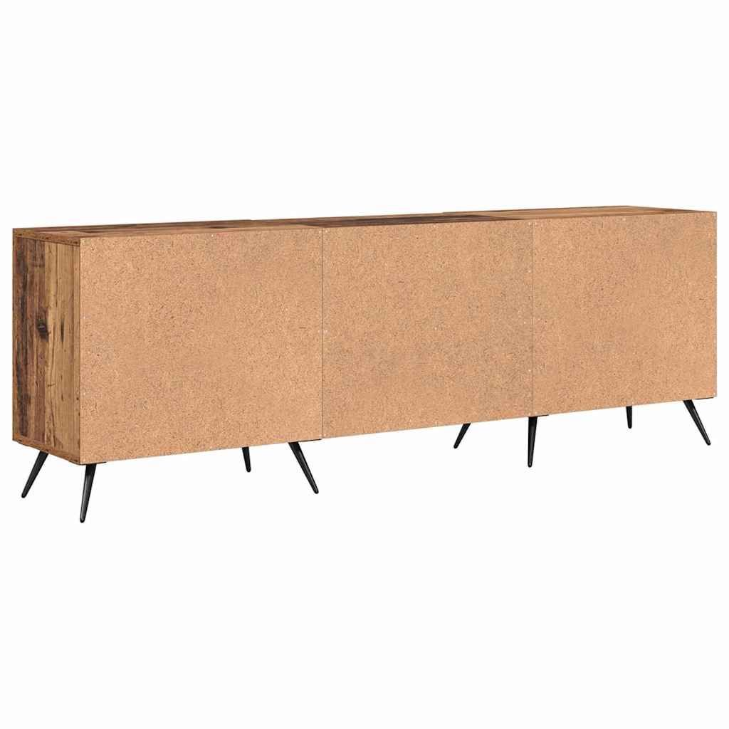 Cabinet TV cu raft Lemn vechi 150 x 30 x 50 cm Lemn compozit GartenMobel Dekor