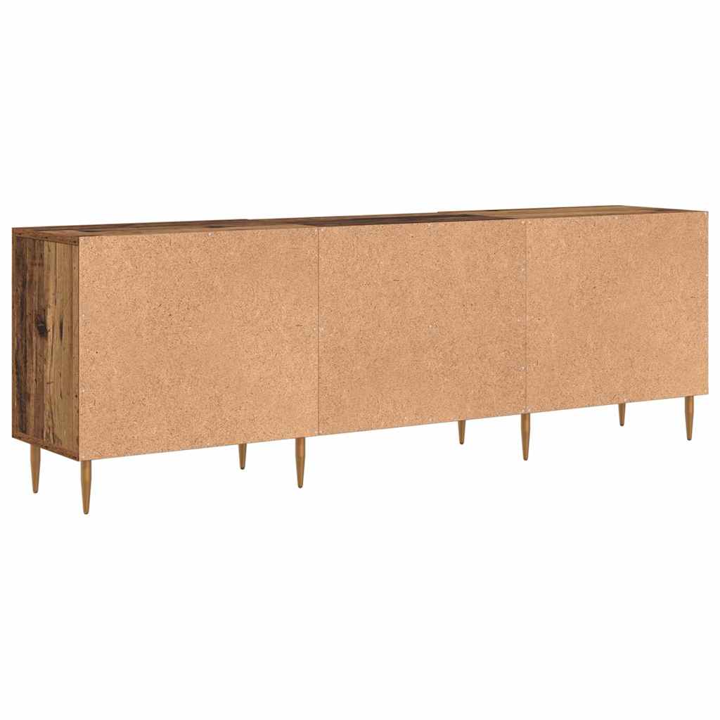Cabinet TV cu raft Lemn vechi 150 x 30 x 50 cm Lemn compozit GartenMobel Dekor