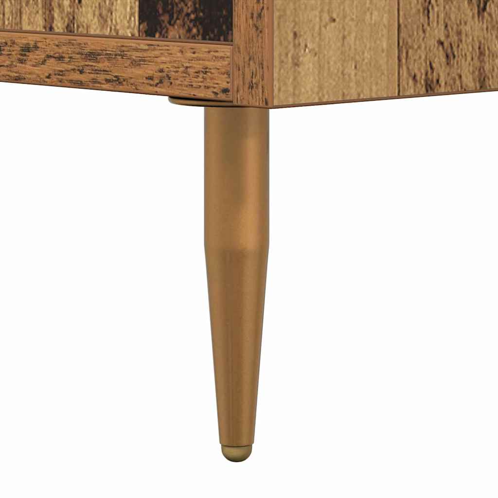 Cabinet TV cu raft Lemn vechi 150 x 30 x 50 cm Lemn compozit GartenMobel Dekor