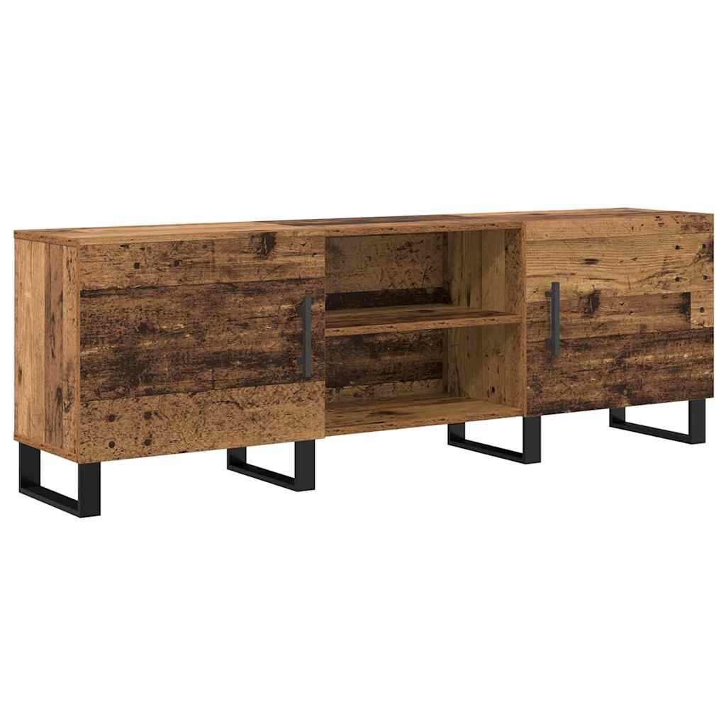 Cabinet TV cu raft cu depozitare cu ușă 150 x 30 x 50 cm Lemn compozit GartenMobel Dekor