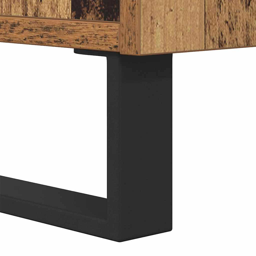 Cabinet TV cu raft cu depozitare cu ușă 150 x 30 x 50 cm Lemn compozit GartenMobel Dekor