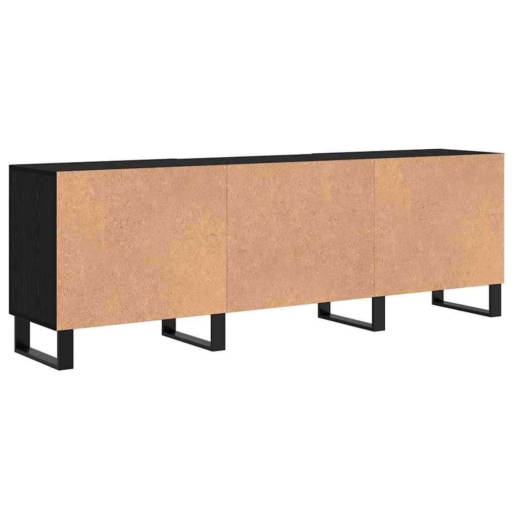 Cabinet TV cu raft cu depozitare cu ușă 150 x 30 x 50 cm Lemn compozit GartenMobel Dekor
