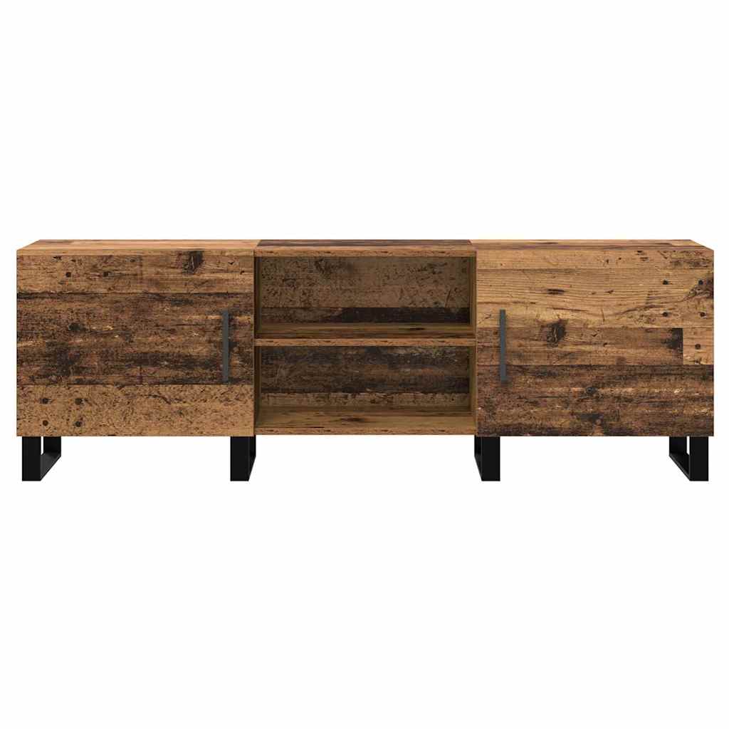 Cabinet TV cu raft cu depozitare cu ușă 150 x 30 x 50 cm Lemn compozit GartenMobel Dekor
