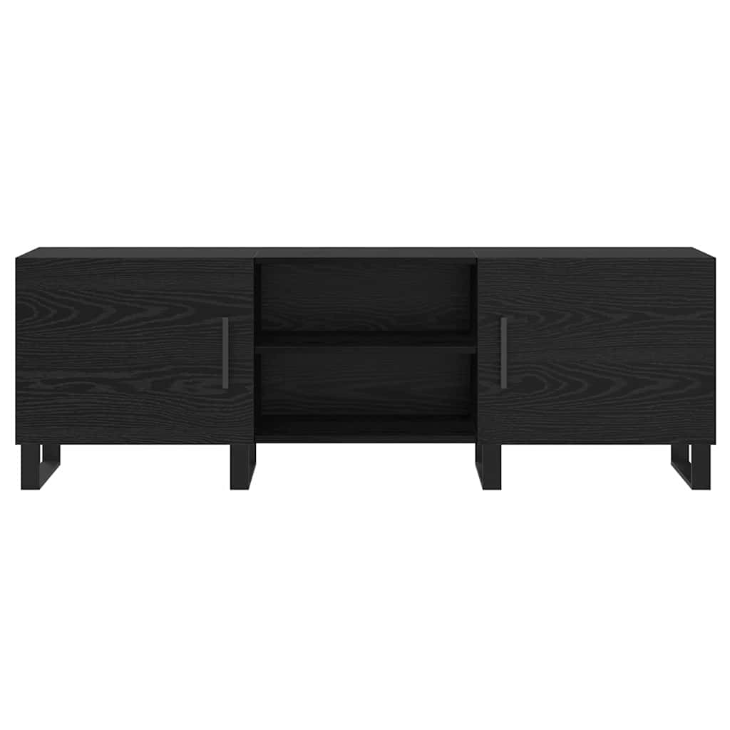 Cabinet TV cu raft cu depozitare cu ușă 150 x 30 x 50 cm Lemn compozit GartenMobel Dekor