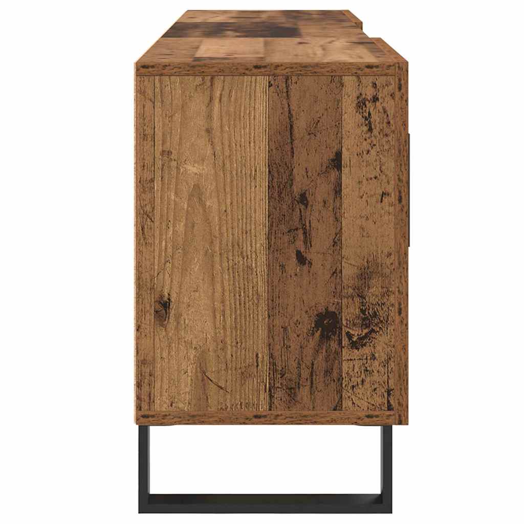Cabinet TV cu raft cu depozitare cu ușă 150 x 30 x 50 cm Lemn compozit GartenMobel Dekor