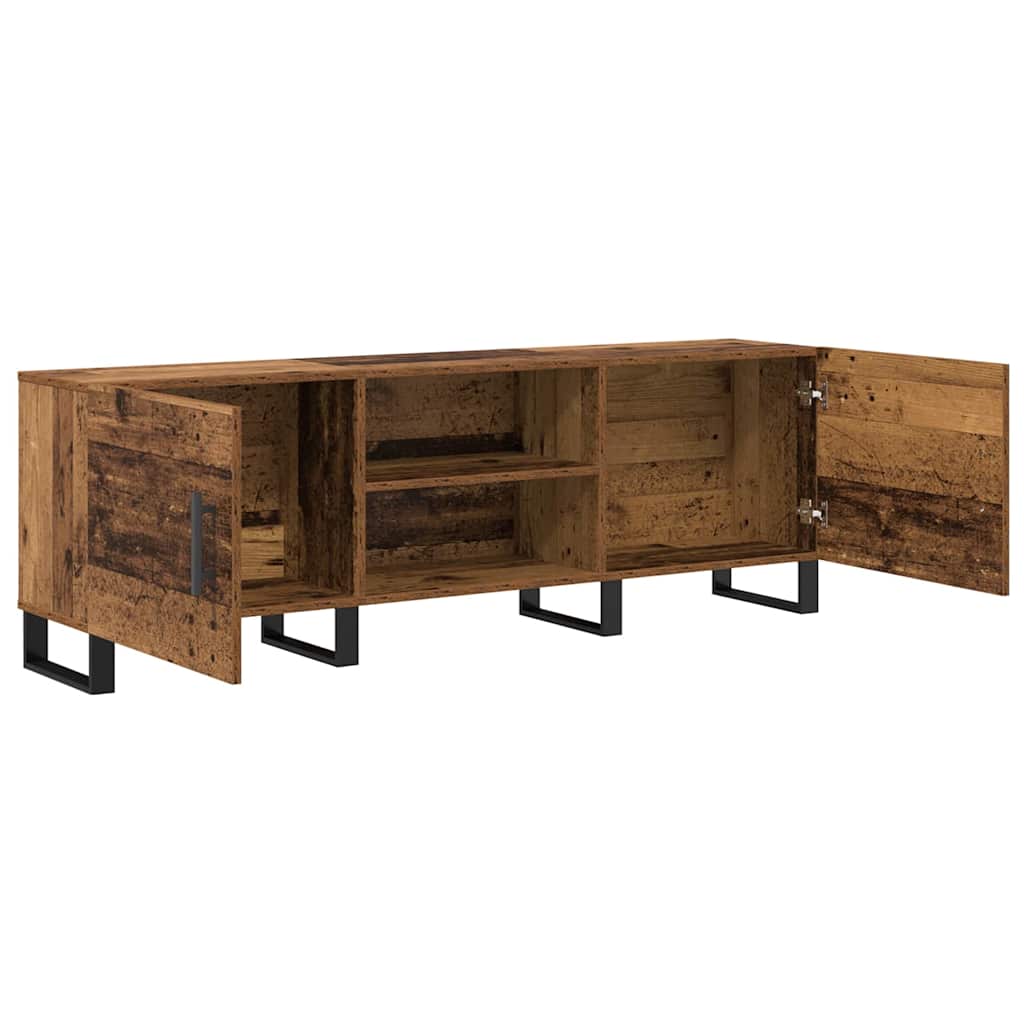 Cabinet TV cu raft cu depozitare cu ușă 150 x 30 x 50 cm Lemn compozit GartenMobel Dekor