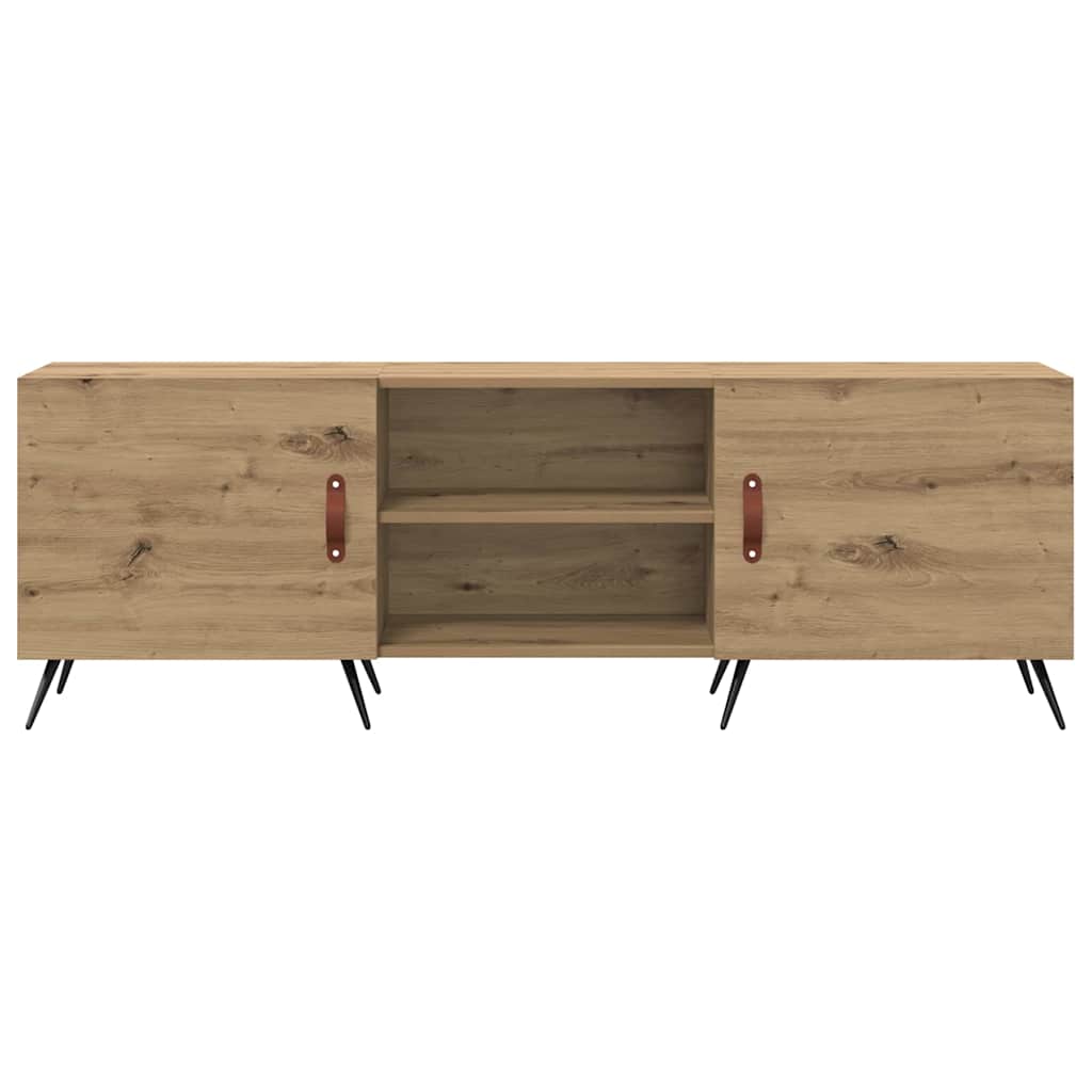 Cabinet TV stejar artizanal 150 x 30 x 50 cm Lemn compozit GartenMobel Dekor
