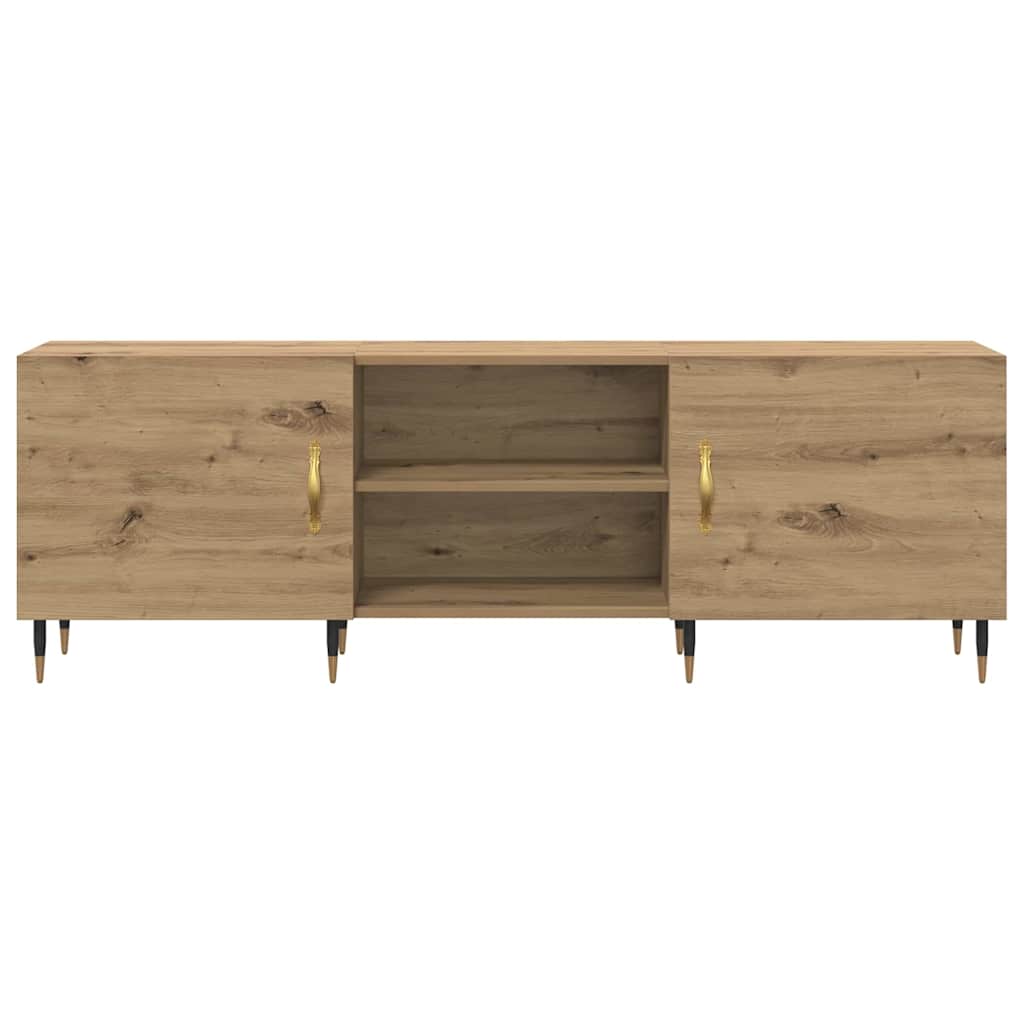 Cabinet TV stejar artizanal 150 x 30 x 50 cm Lemn compozit GartenMobel Dekor